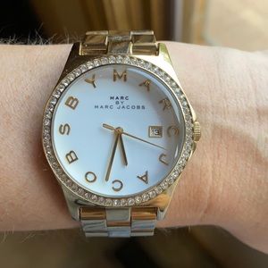 Gold Marc Jacobs Watch